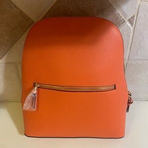 Brand New with Tags Neiman Marcus Orange Backpack
